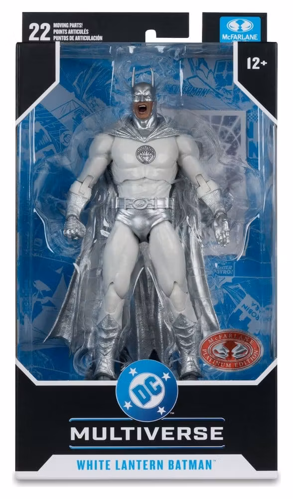 DC Multiverse White Lantern Batman (Brightest Day) (Red Platinum Edition) Action Figure