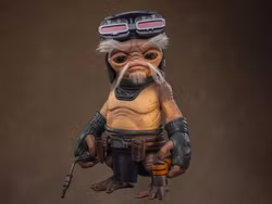 Star Wars: The Mandalorian and Grogu LMS017 Anzellan Droidsmith Life-Size Collectible Figure