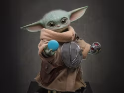 Star Wars: The Mandalorian and Grogu LMS016 Grogu Life-Size Collectible Figure