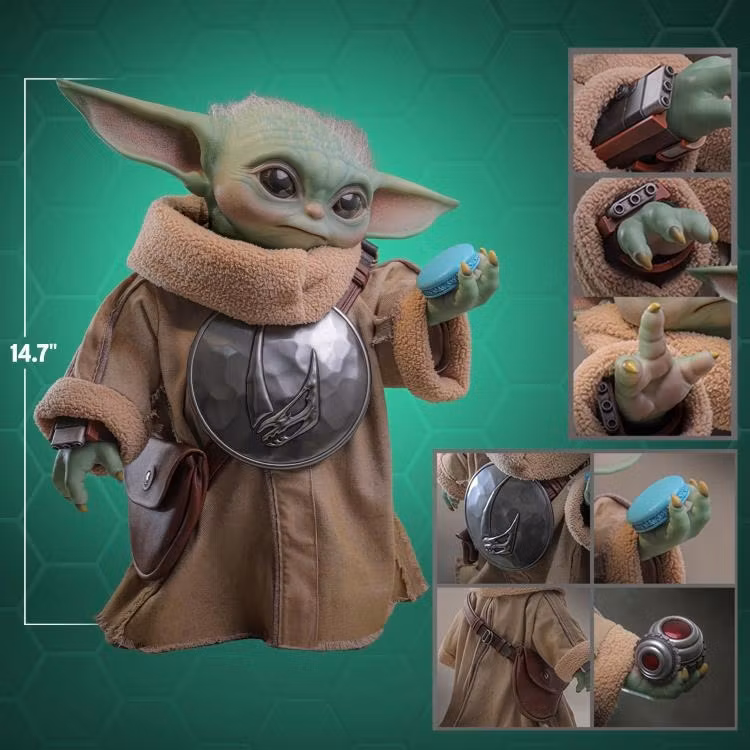 Star Wars: The Mandalorian and Grogu LMS016 Grogu Life-Size Collectible Figure