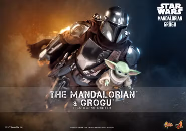 Star Wars: The Mandalorian and Grogu MMS871 The Mandalorian and Grogu (Collector Ver.) 1/6th Scale Collectible Figure Set