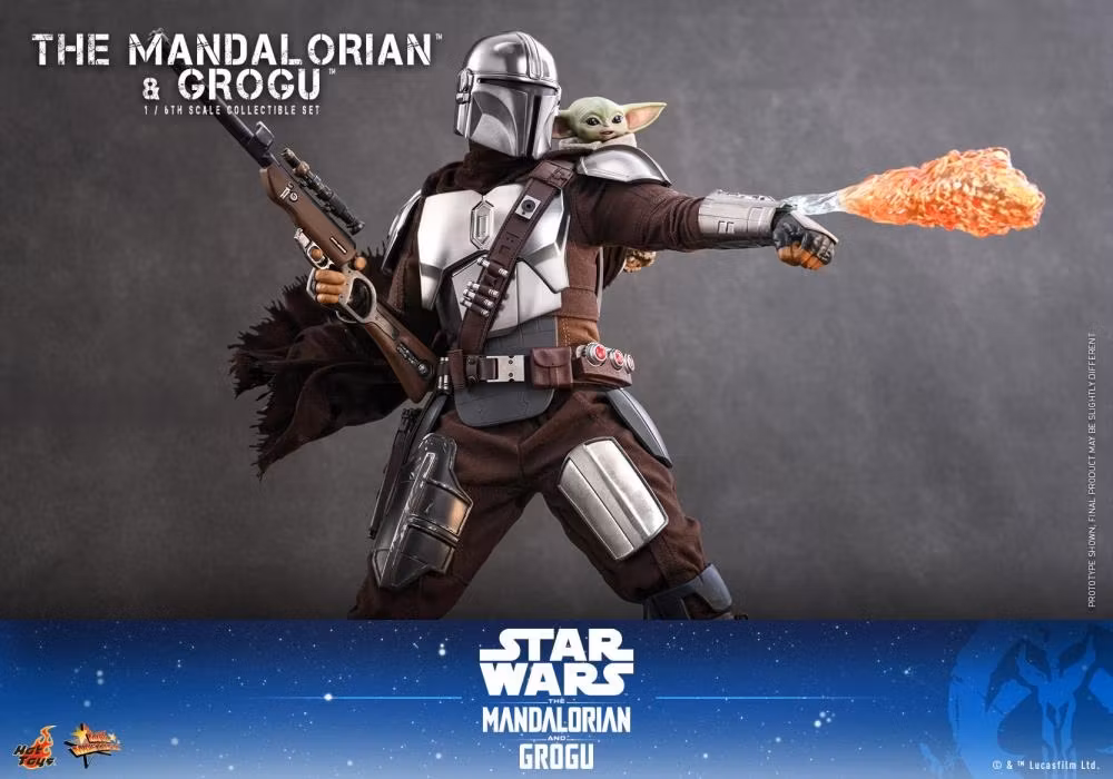 Star Wars: The Mandalorian and Grogu MMS871 The Mandalorian and Grogu (Collector Ver.) 1/6th Scale Collectible Figure Set