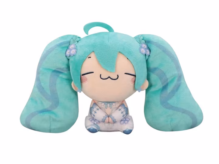 Hatsune Miku Mochipico Plush Figure Nemophila (B)