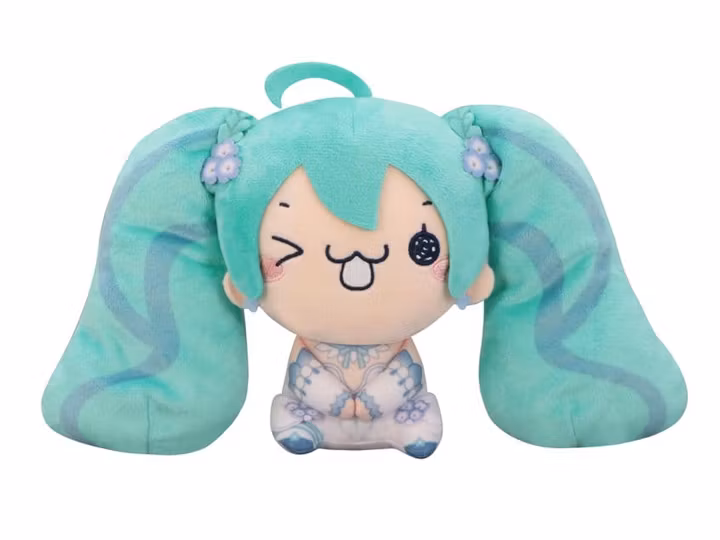 Hatsune Miku Mochipico Plush Figure Nemophila (C)