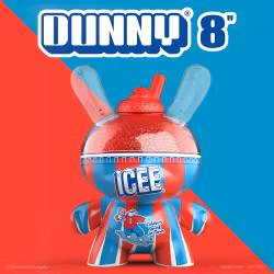 Icee Dunny Art Figure Cherry Icee
