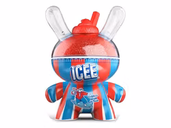 Icee Dunny Art Figure Cherry Icee