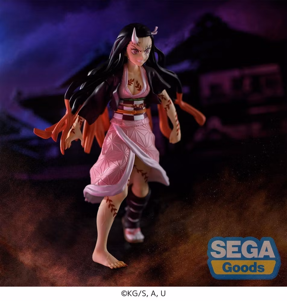 Demon Slayer: Kimetsu no Yaiba FiGURiZMa Nezuko Kamado (Demon Form Advancing Ver.) Figure (Rerelease)