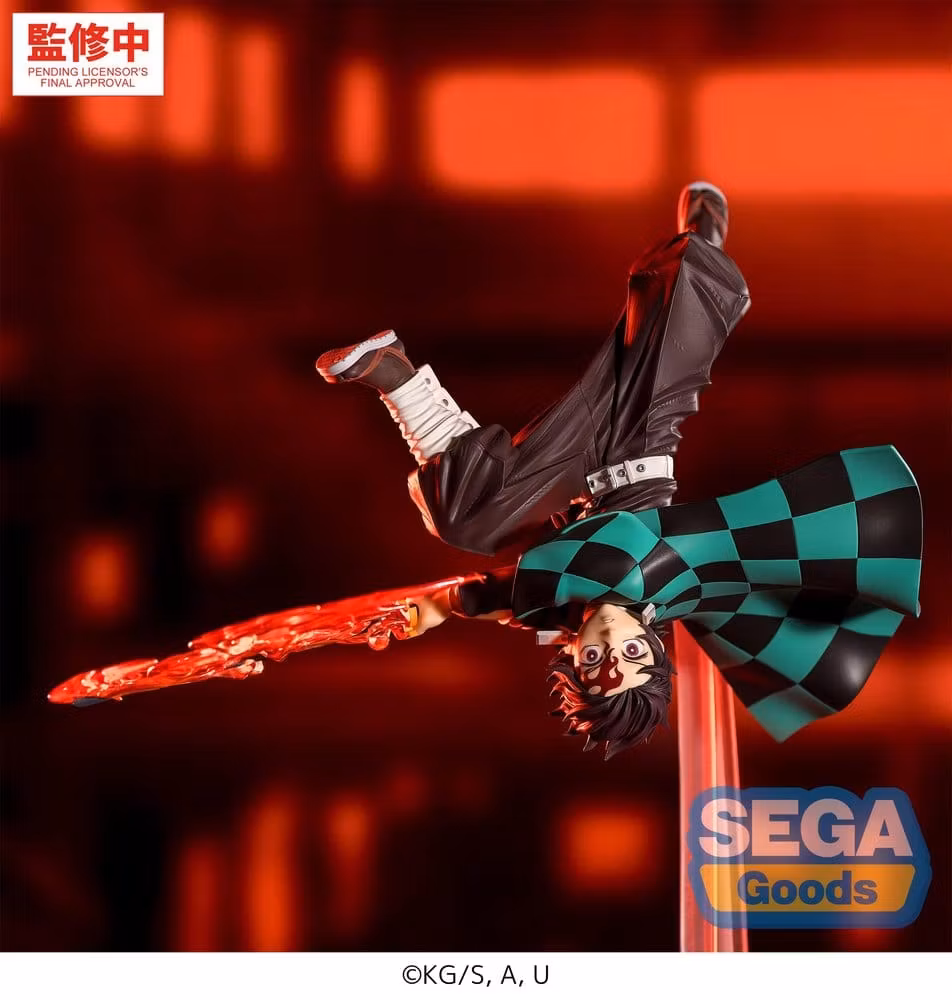 Demon Slayer: Kimetsu no Yaiba Luminasta Tanjiro Kamado (Hinokami Kagura Setting Sun Transformation) Figure