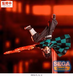 Demon Slayer: Kimetsu no Yaiba Luminasta Tanjiro Kamado (Hinokami Kagura Setting Sun Transformation) Figure