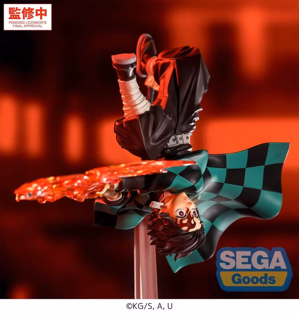 Demon Slayer: Kimetsu no Yaiba Luminasta Tanjiro Kamado (Hinokami Kagura Setting Sun Transformation) Figure