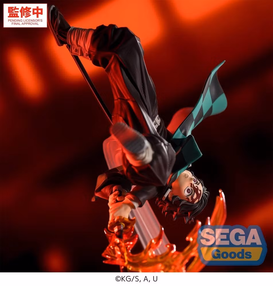 Demon Slayer: Kimetsu no Yaiba Luminasta Tanjiro Kamado (Hinokami Kagura Setting Sun Transformation) Figure