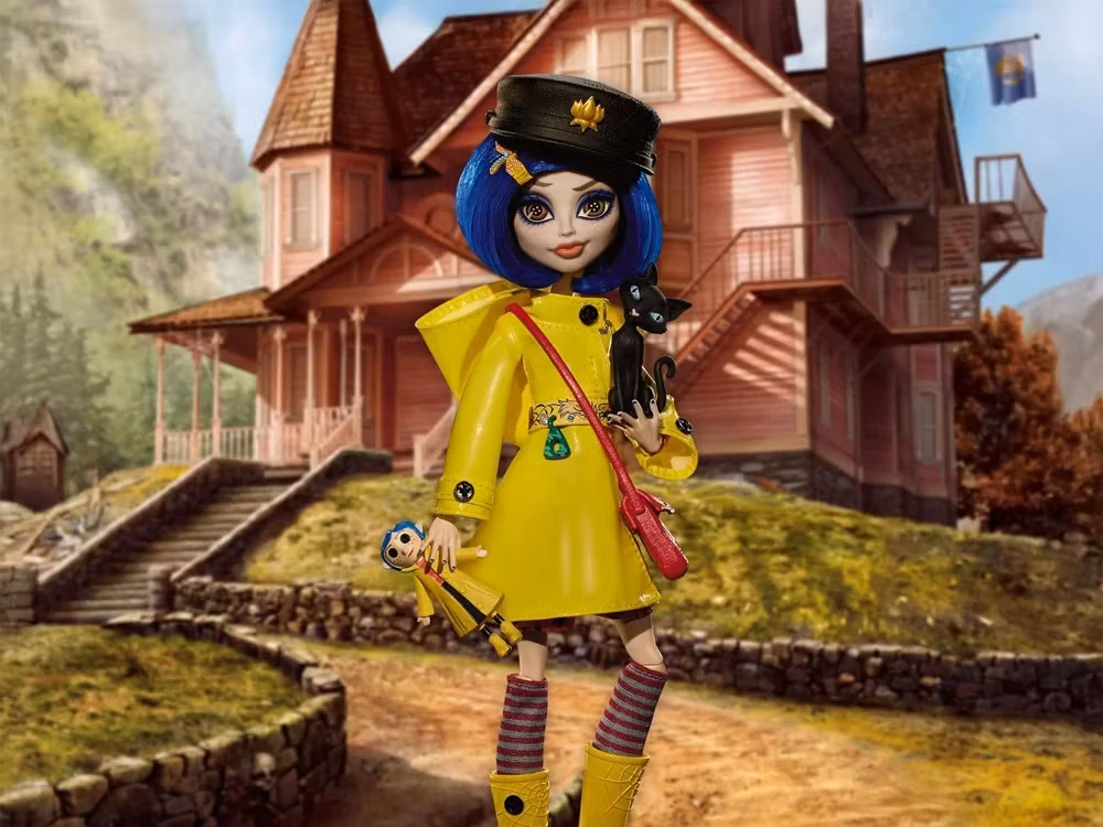 Monster High x Coraline Skullector Coraline Collectible Doll