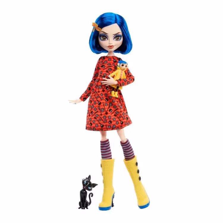 Monster High x Coraline Skullector Coraline Collectible Doll