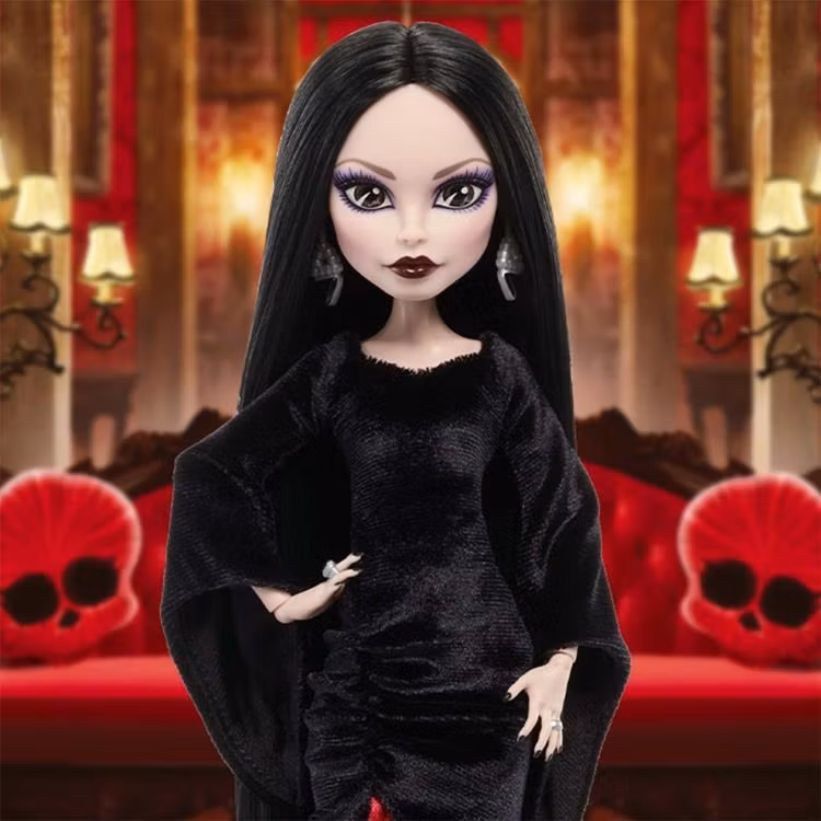 Monster High x Wednesday Skullector Morticia Addams Collectible Doll