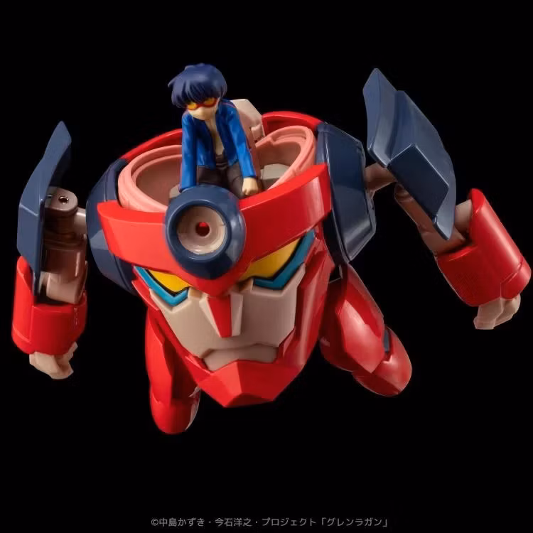 Tengen Toppa Gurren Lagann Metal Compact Lagann Action Figure