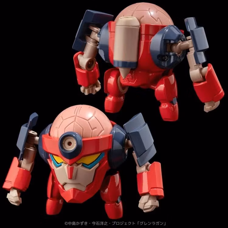 Tengen Toppa Gurren Lagann Metal Compact Lagann Action Figure