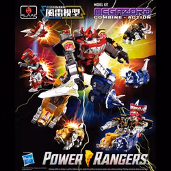 Mighty Morphin Power Rangers Furai Megazord Model Kit (Rerelease)