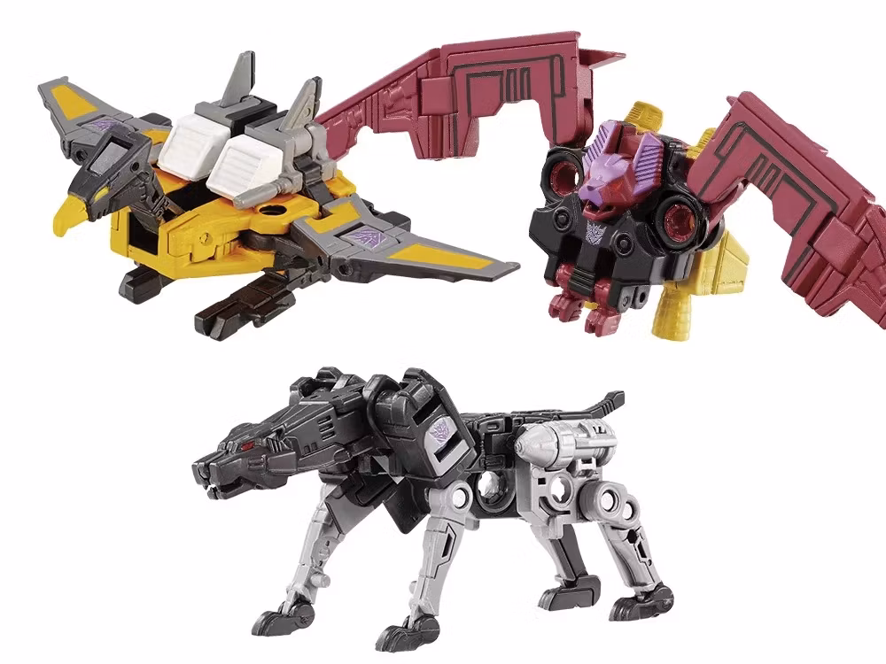 Transformers Masterpiece G MPG-22 Jaguar & Buzzsaw & Ratbat Action Figure Set