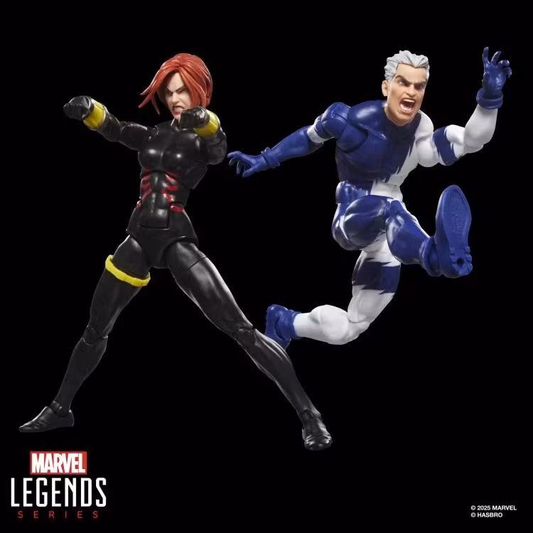 Avengers Marvel Legends Black Widow & Quicksilver Action Figure Two-Pack