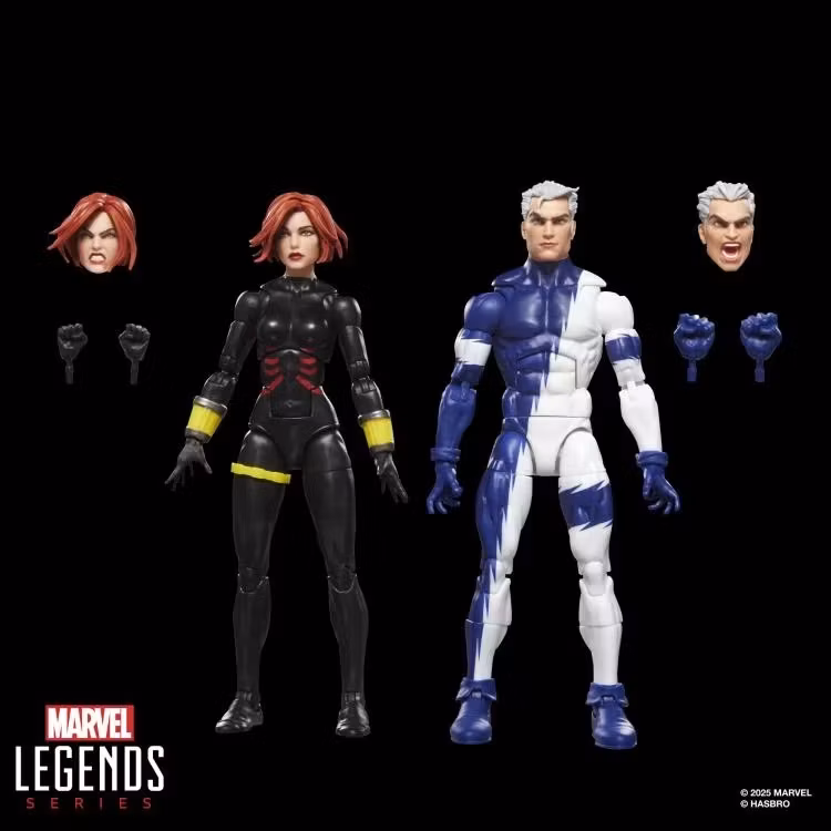 Avengers Marvel Legends Black Widow & Quicksilver Action Figure Two-Pack
