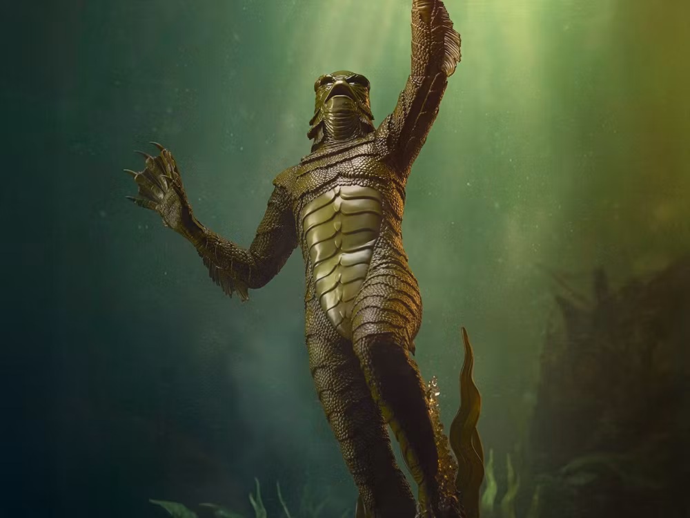 Universal Monsters Premium Format Creature From the Black Lagoon Statue
