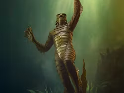 Universal Monsters Premium Format Creature From the Black Lagoon Statue