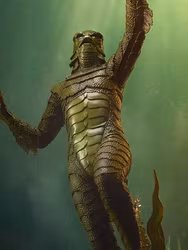 Universal Monsters Premium Format Creature From the Black Lagoon Statue