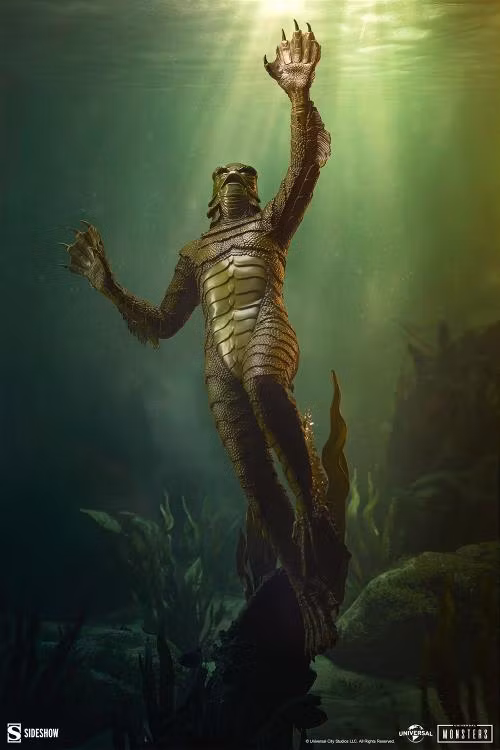 Universal Monsters Premium Format Creature From the Black Lagoon Statue