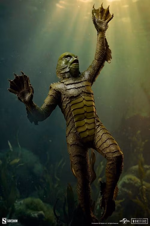 Universal Monsters Premium Format Creature From the Black Lagoon Statue