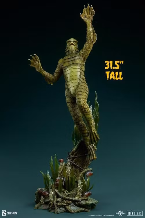 Universal Monsters Premium Format Creature From the Black Lagoon Statue