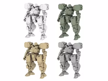 Kikou Sensen Capsule-Dou Wave 1 Paracrax Box of 6 Model Kits