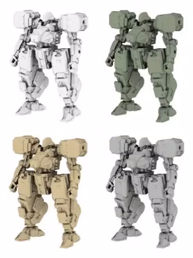 Kikou Sensen Capsule-Dou Wave 1 Paracrax Box of 6 Model Kits