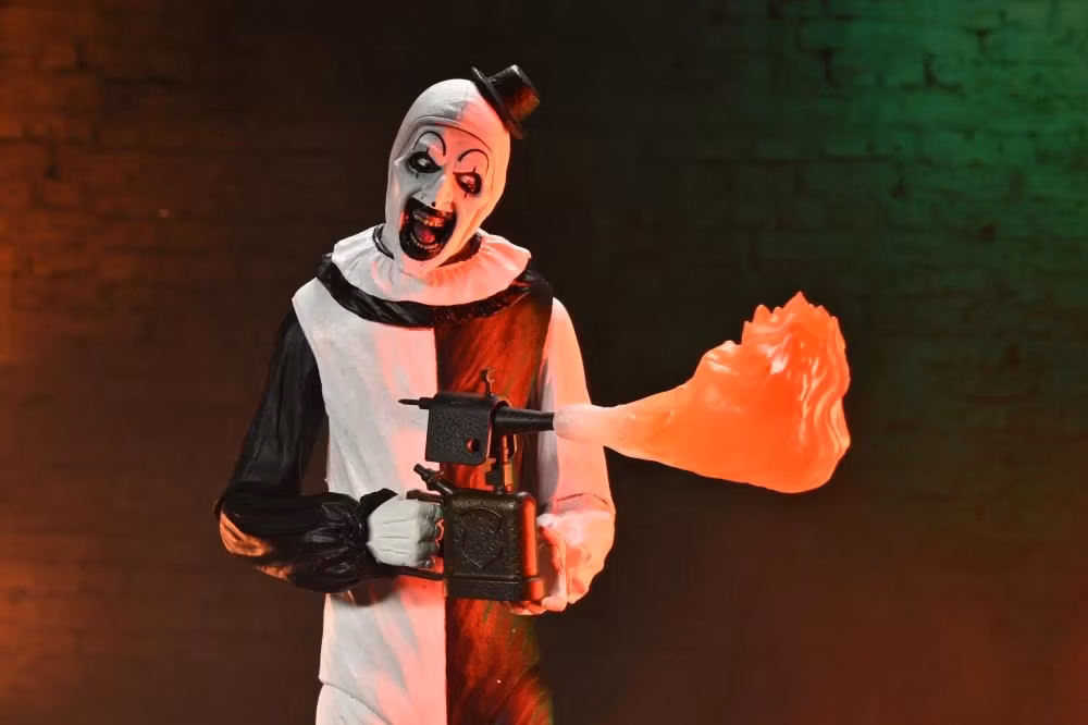 Terrifier 2 Ultimate Art the Clown & Little Pale Girl Action Figure Two-Pack