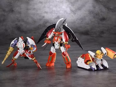 Getter Robo Armageddon Dynamic Change Shin Getter Robo Figure Set (Rerelease)