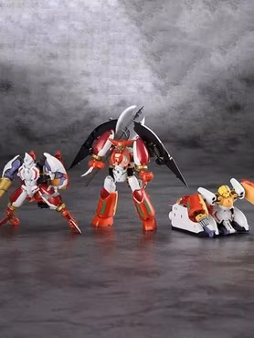 Getter Robo Armageddon Dynamic Change Shin Getter Robo Figure Set (Rerelease)