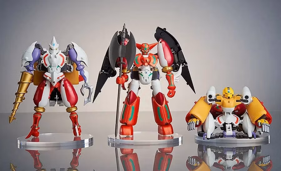 Getter Robo Armageddon Dynamic Change Shin Getter Robo Figure Set (Rerelease)