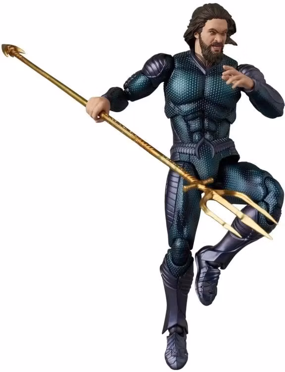 Aquaman and the Lost Kingdom MAFEX No.310 Aquaman (Stealth Suit Ver.) Action Figure