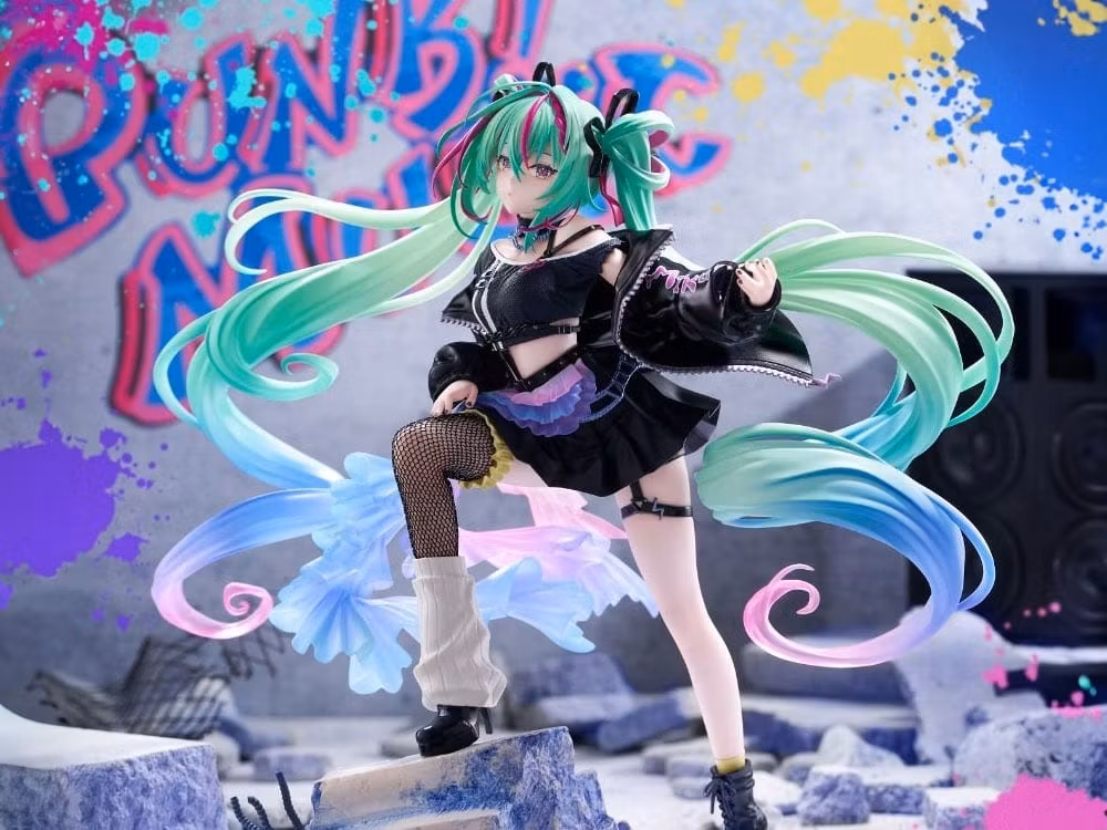 Vocaloid FiGURiZMa Hatsune Miku (Punk!) Figure