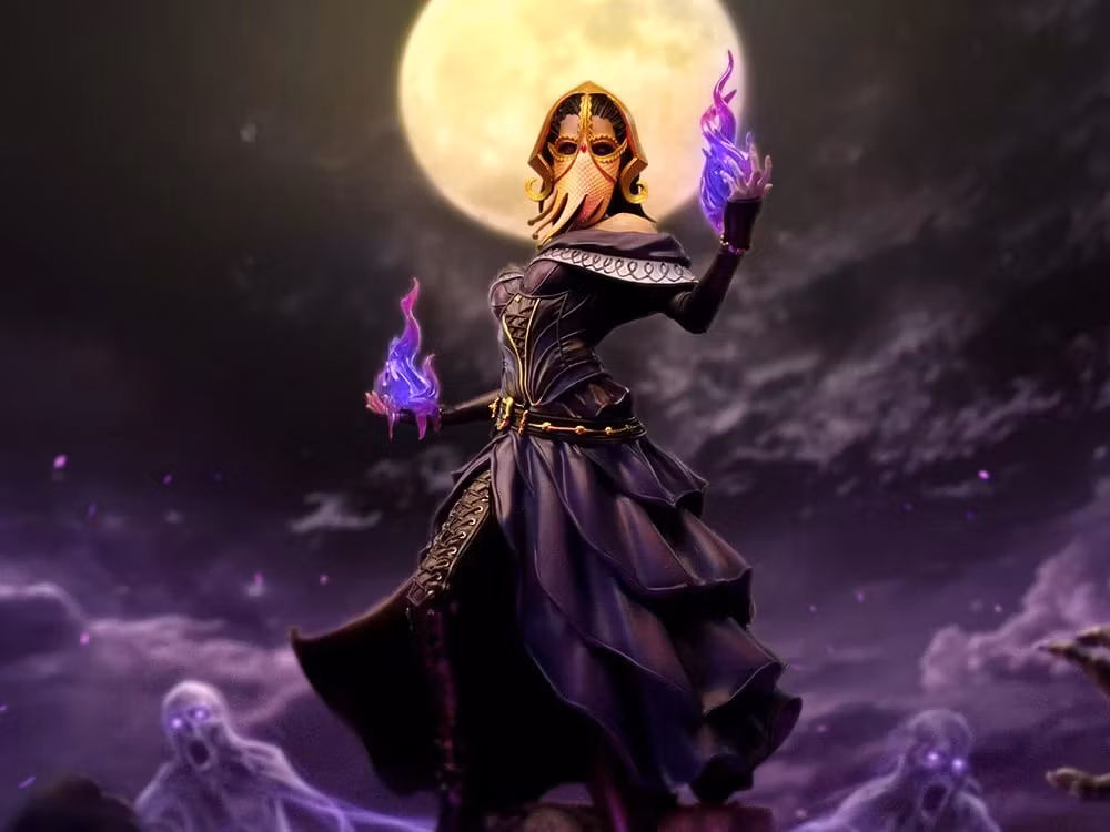 Magic: The Gathering Liliana Vess 1/10 Deluxe Art Scale Limited Edition Statue