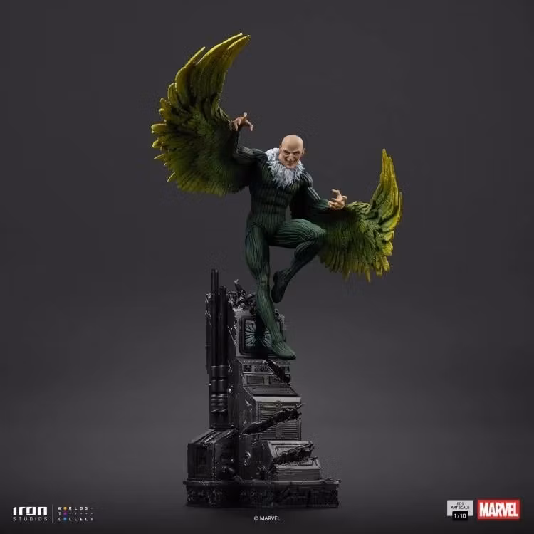 Marvel Spider-Man vs Villains Battle Diorama Series Vulture 1/10 Art Scale Statue