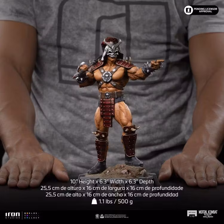 Mortal Kombat Shao Kahn, Emperor of Outworld 1/10 Scale Limited Edition Statue