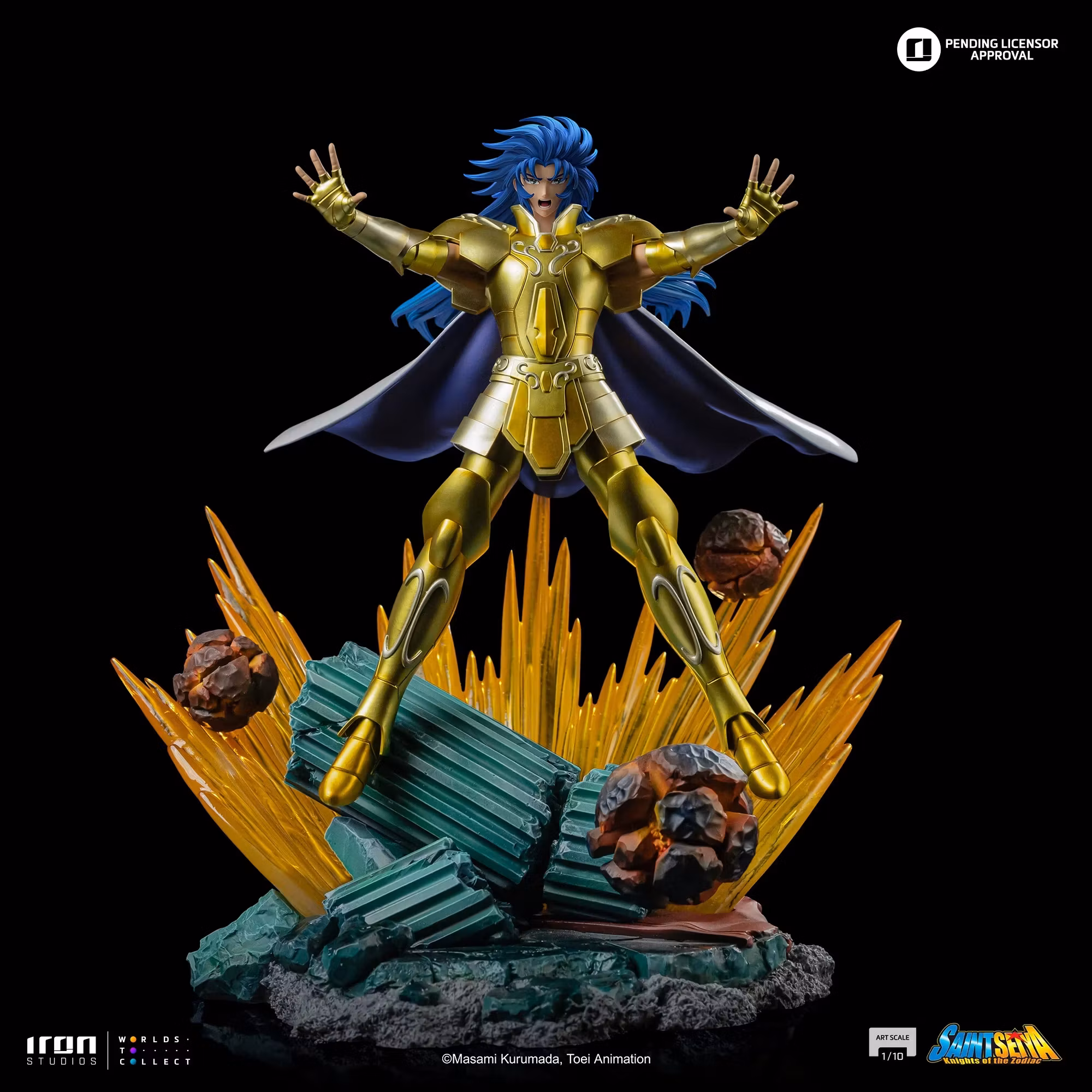Saint Seiya Gemini Saga 1/10 Art Scale Statue