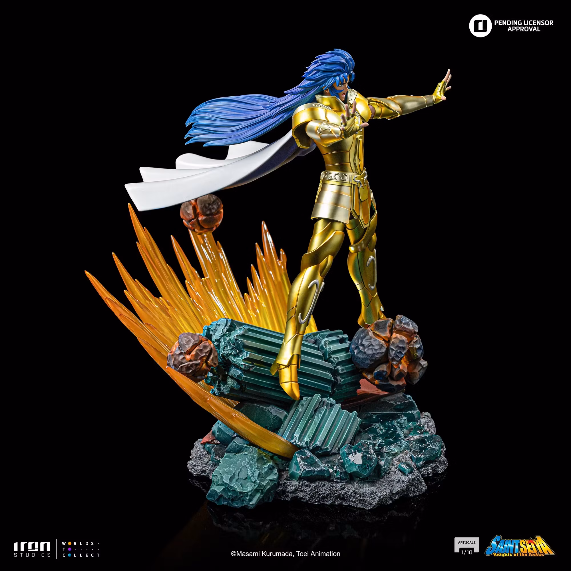 Saint Seiya Gemini Saga 1/10 Art Scale Statue