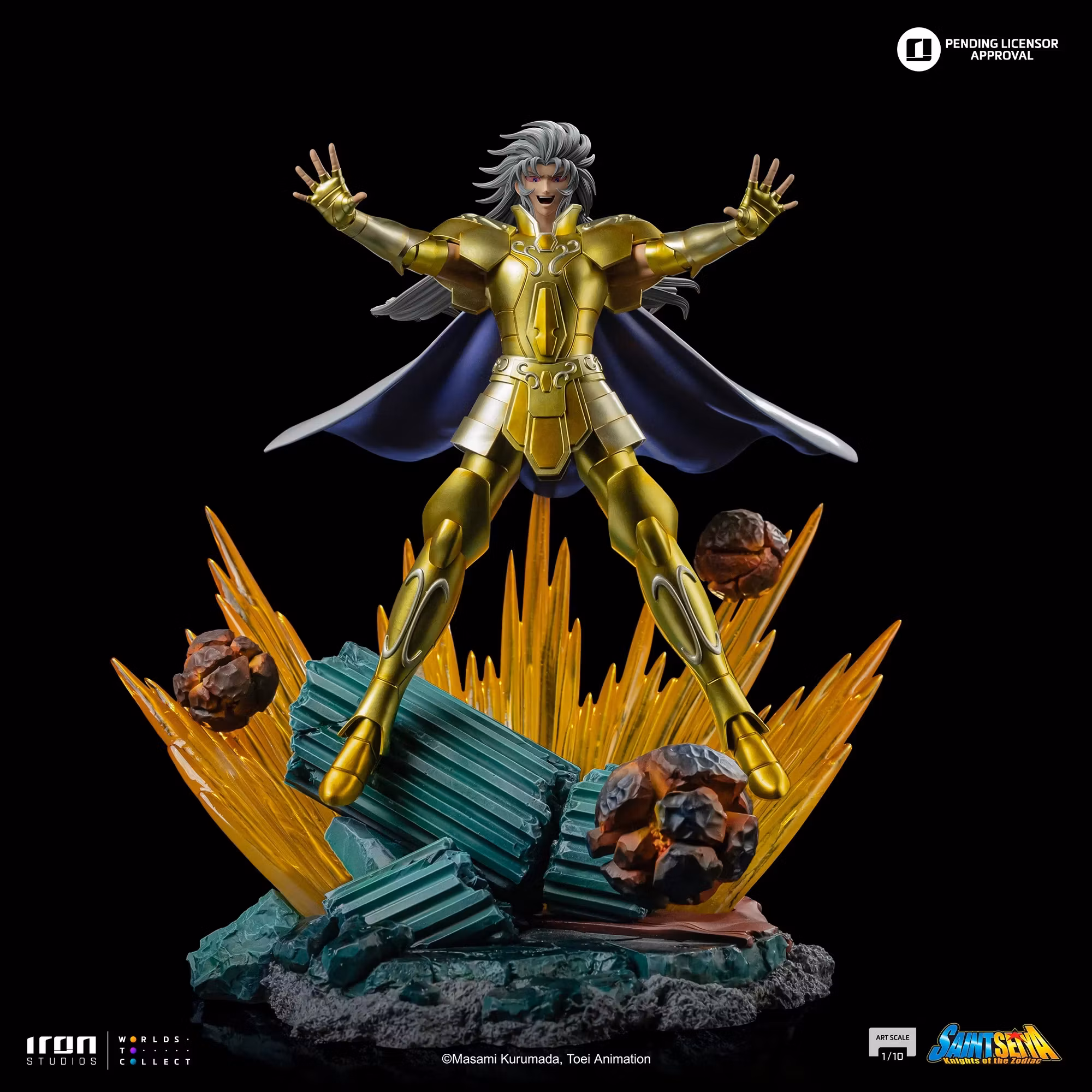 Saint Seiya Gemini Saga 1/10 Art Scale Statue