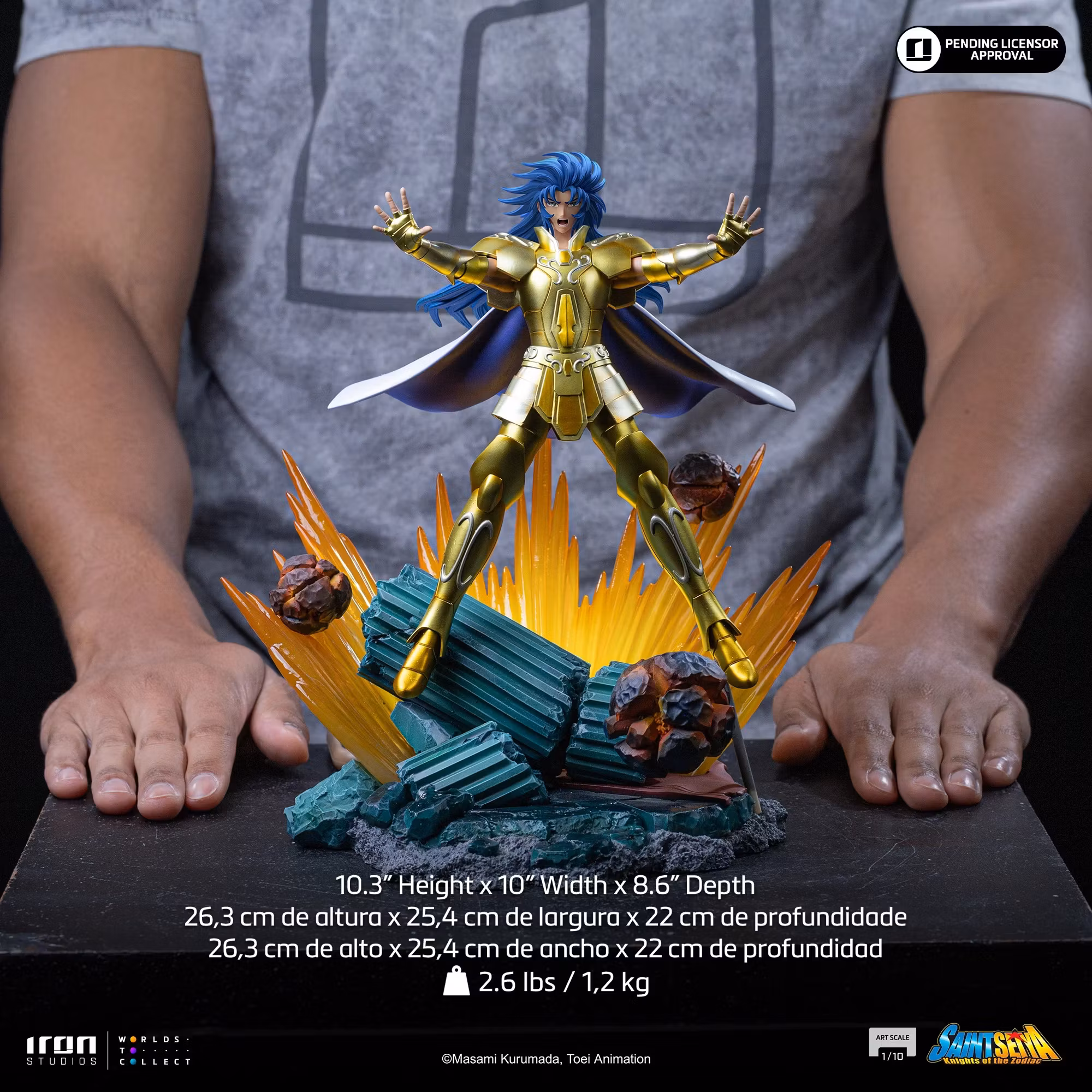 Saint Seiya Gemini Saga 1/10 Art Scale Statue