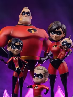 The Incredibles 1/10 Scale Limited Edition Diorama