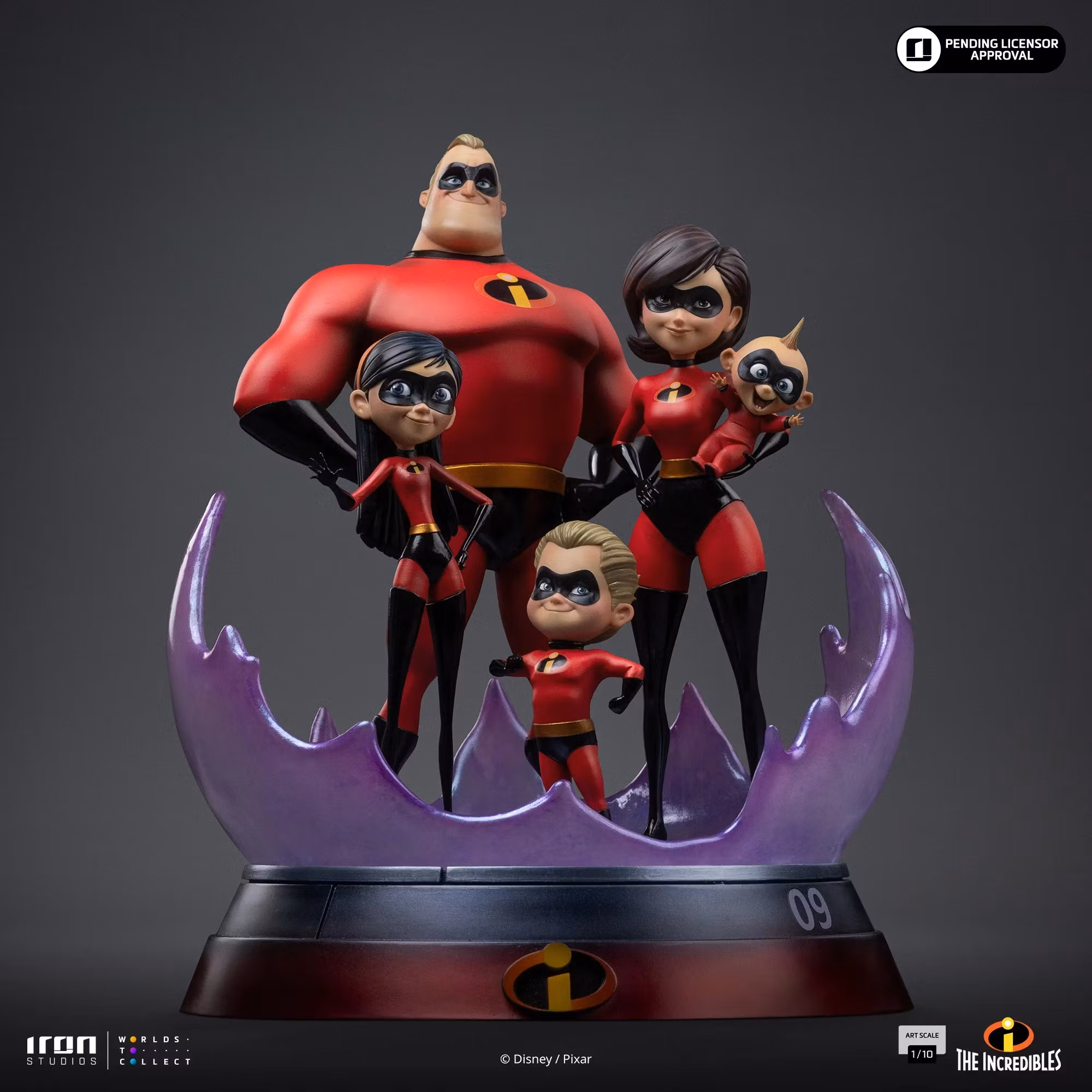 The Incredibles 1/10 Scale Limited Edition Diorama