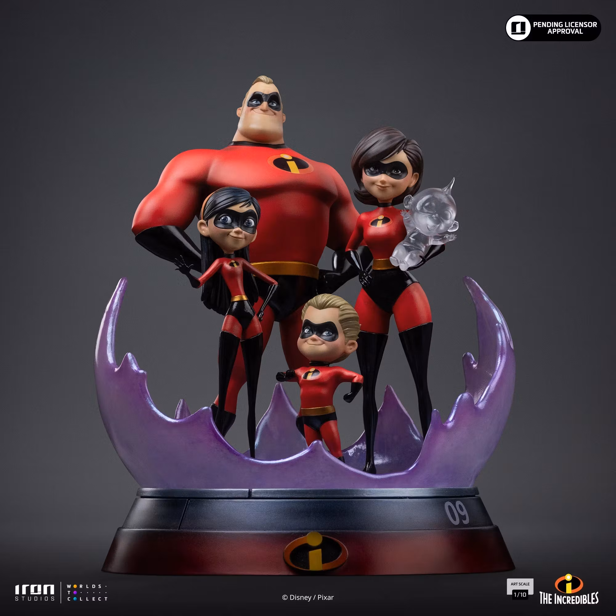 The Incredibles 1/10 Scale Limited Edition Diorama
