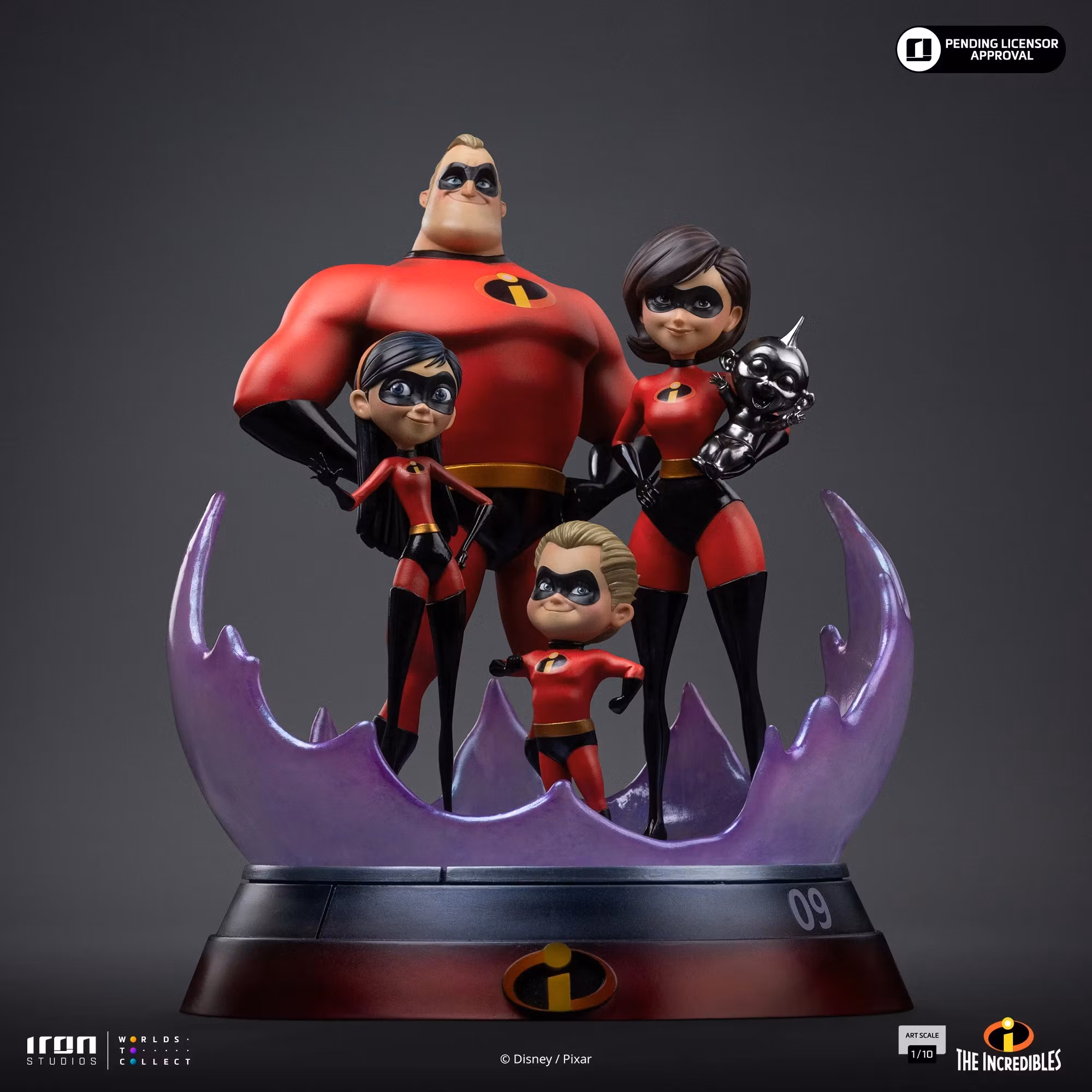 The Incredibles 1/10 Scale Limited Edition Diorama