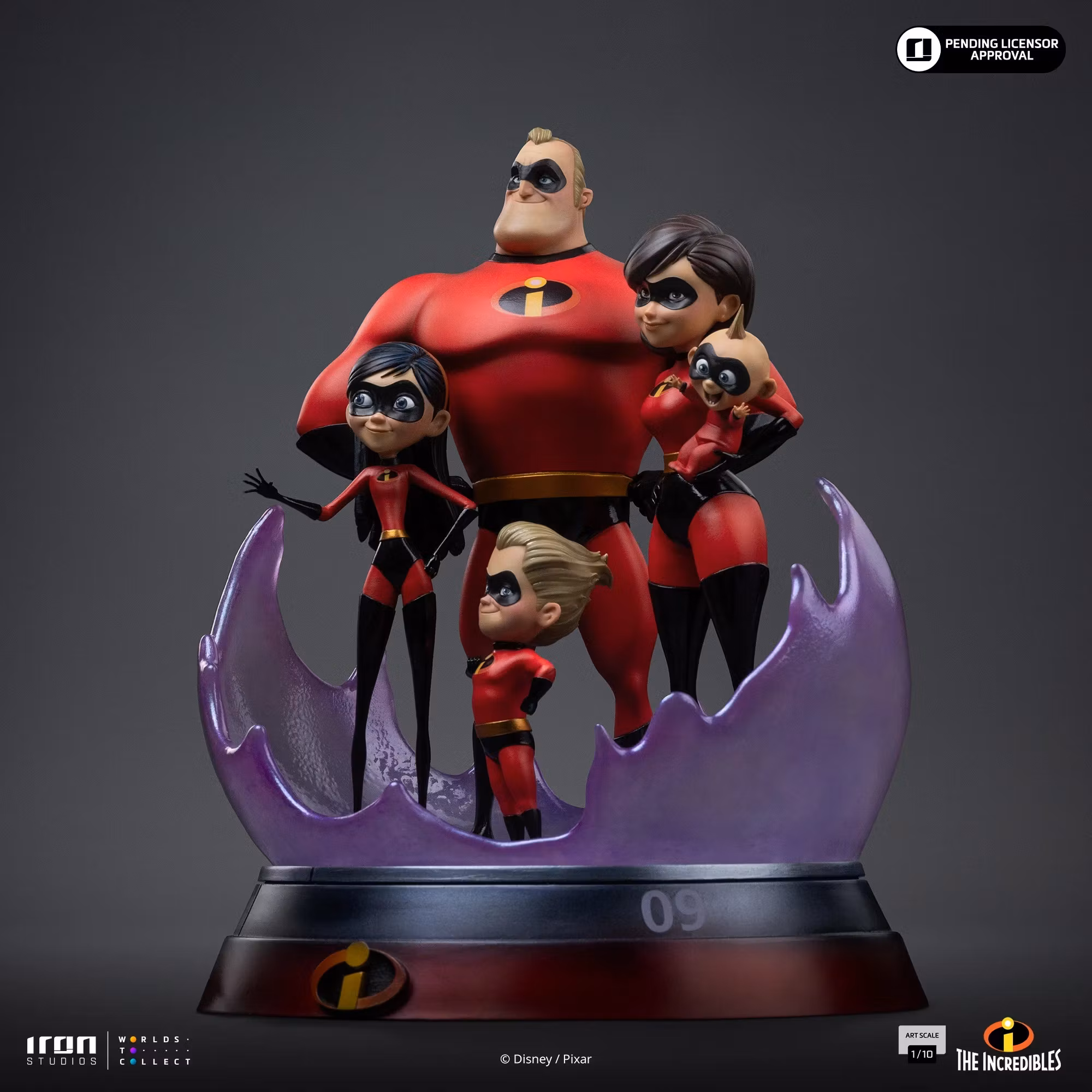 The Incredibles 1/10 Scale Limited Edition Diorama